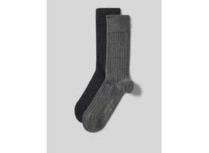 4068444460244 - Socken mit Label-Print im 2er-Pack
