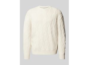 4068444484899 - Strickpullover mit gerippten Abschlüssen 4068444484899 - Strickpullover mit gerippten Abschlüssen