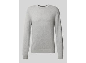 4068444503606 - Regular Fit Strickpullover aus reiner Baumwolle