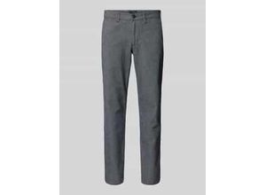 4068444531869 - Regular Fit Chino mit Strukturmuster