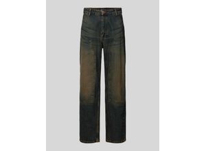 4068444555223 - Straight Leg Jeans mit Ziernähten Modell DIRT - MATW X Review