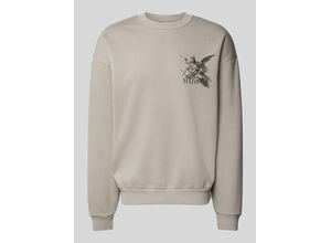 4068444559627 - Sweatshirt mit Label-Print - MATW X Review