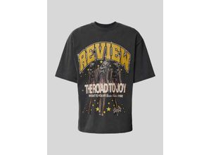 4068444566403 - Oversized T-Shirt mit Motiv-Print