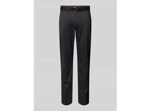 4068444605768 - Slim Fit Hose mit Gürtel