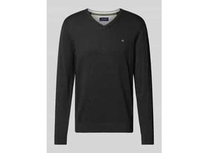 4068444651710 - Strickpullover mit Label-Stitching 4068444651710 - Strickpullover mit Label-Stitching