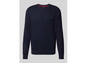 4068444652281 - Regular Fit Strickpullover mit Strukturmuster