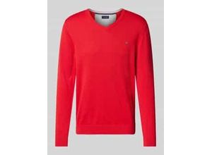 4068444652335 - Strickpullover mit Label-Stitching 4068444652335 - Strickpullover mit Label-Stitching