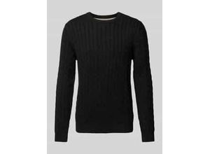 4068444653585 - Strickpullover mit Rundhalsausschnitt