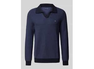 4068444657477 - Strickpullover mit V-Ausschnitt