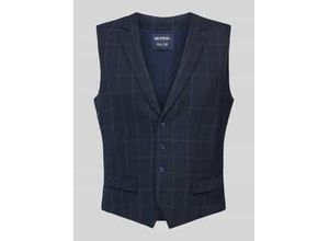 4068444663829 - Slim Fit Weste mit Reverskragen 4068444663829 - Slim Fit Weste mit Reverskragen