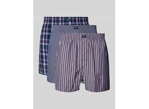 4068444719717 - Boxershorts mit Label-Patch im 3er-Pack