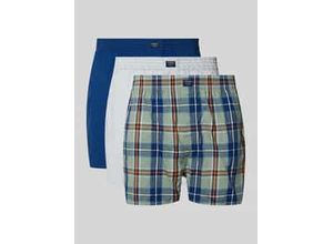 4068444719885 - Boxershorts mit Label-Patch im 3er-Pack