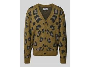 4068444723769 - Strickjacke mit Knopfleiste und Woll-Anteil