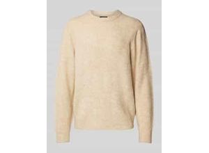 4068444735359 - Regular Fit Strickpullover mit Rundhalsausschnitt