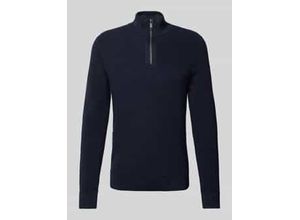 4068444744566 - Strickpullover mit gerippten Abschlüssen