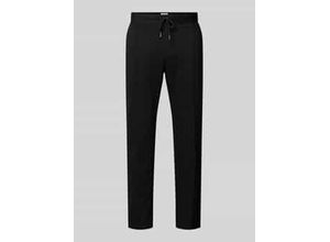 4068444759799 - Regular Fit Sweatpants aus Viskose-Mix mit Ziernähten