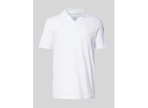 4068444814795 - Regular Fit Poloshirt mit V-Ausschnitt