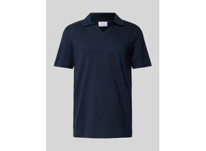 4068444815129 - Regular Fit Poloshirt mit V-Ausschnitt