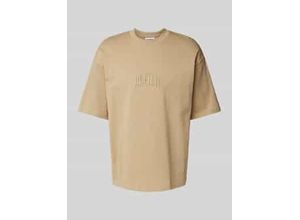 4068444848462 - T-Shirt mit Label-Stitching 4068444848462 - T-Shirt mit Label-Stitching