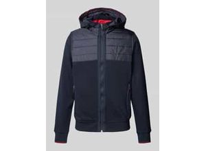 4068444849711 - Sweatjacke mit Stehkragen