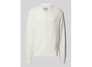 4068444851295 - Cardigan aus Viskose mit Strukturmuster