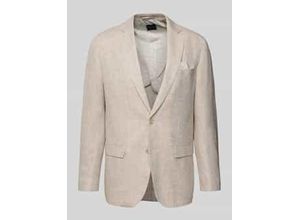 4068444879770 - Leinensakko mit Einstecktuch