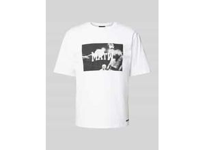 4068444905462 - T-Shirt mit Label-Print 4068444905462 - T-Shirt mit Label-Print