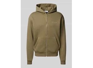 4068444909675 - Sweatjacke mit Label-Print 4068444909675 - Sweatjacke mit Label-Print