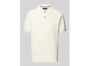 4068444922919 - Poloshirt mit gerippten Abschlüssen