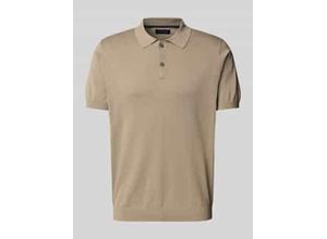 4068444923442 - Poloshirt mit Label-Detail