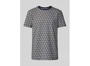 4068444927624 - T-Shirt mit geripptem Rundhalsausschnitt 4068444927624 - T-Shirt mit geripptem Rundhalsausschnitt