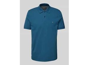 4068444933441 - Poloshirt mit Label-Stitching