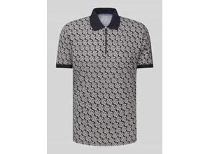 4068444934950 - Poloshirt mit kurzem Reißverschluss
