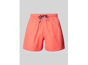 4068444975311 - Relaxed Fit Badeshorts mit Logo-Stitching