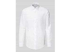 4068444987727 - Slim Fit Freizeithemd aus Leinen-Baumwoll-Mix