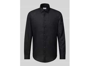4068444987772 - Slim Fit Freizeithemd aus Leinen-Baumwoll-Mix