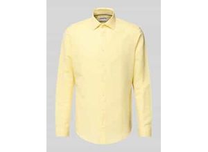 4068444987871 - Slim Fit Freizeithemd aus Leinen-Baumwoll-Mix