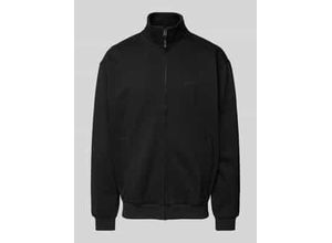 4068444996415 - Sweatjacke mit Label-Print