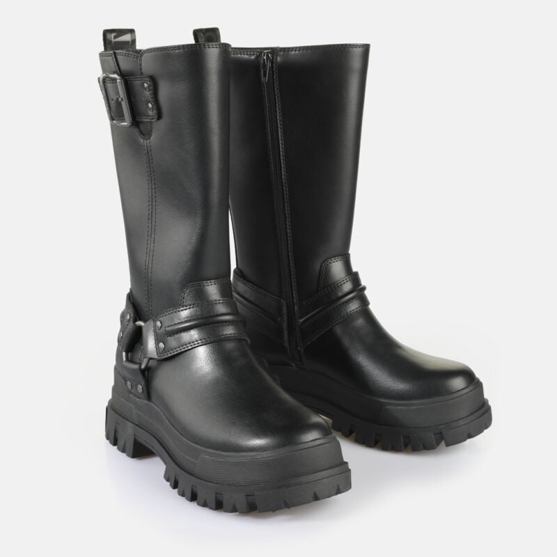 4068518017268 - ASPHA BIKER BOOT HI Bikerboot schwarz in EU40