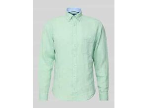 4068544112524 - Regular Fit Leinenhemd mit Button-Down-Kragen 4068544112524 - Regular Fit Leinenhemd mit Button-Down-Kragen