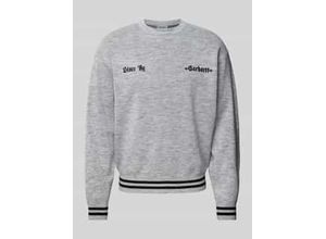 4068584015977 - Strickpullover mit gerippten Abschlüssen