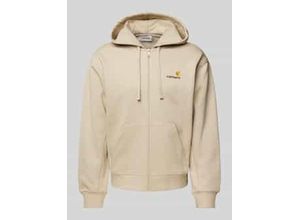 4068584045295 - Sweatjacke mit Label-Stitching 4068584045295 - Sweatjacke mit Label-Stitching