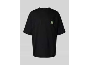 4068584265518 - Oversized T-Shirt mit Motiv-Print Modell Helix