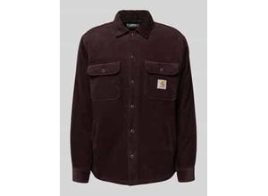 4068584285714 - Regular Fit Hemdjacke mit Brusttaschen Modell WHITSOME