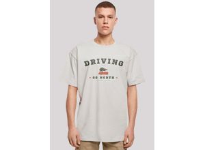 4068641031032 - T-Shirt Driving Home Weihnachten Weihnachten Geschenk Logo grau