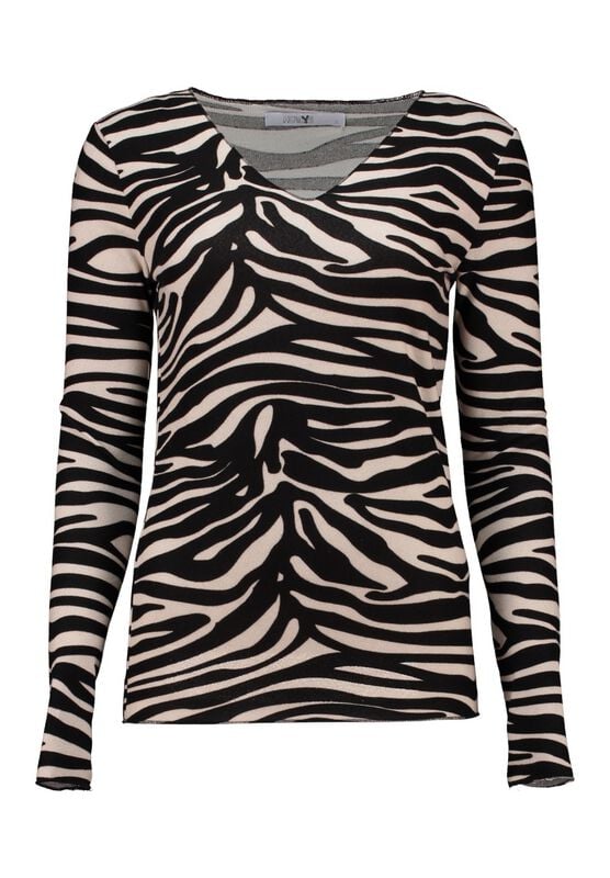 4068696393369 - LS V TP ZI44NA Langarmshirt zebra in M 4068696393369 - LS V TP ZI44NA Langarmshirt zebra in M