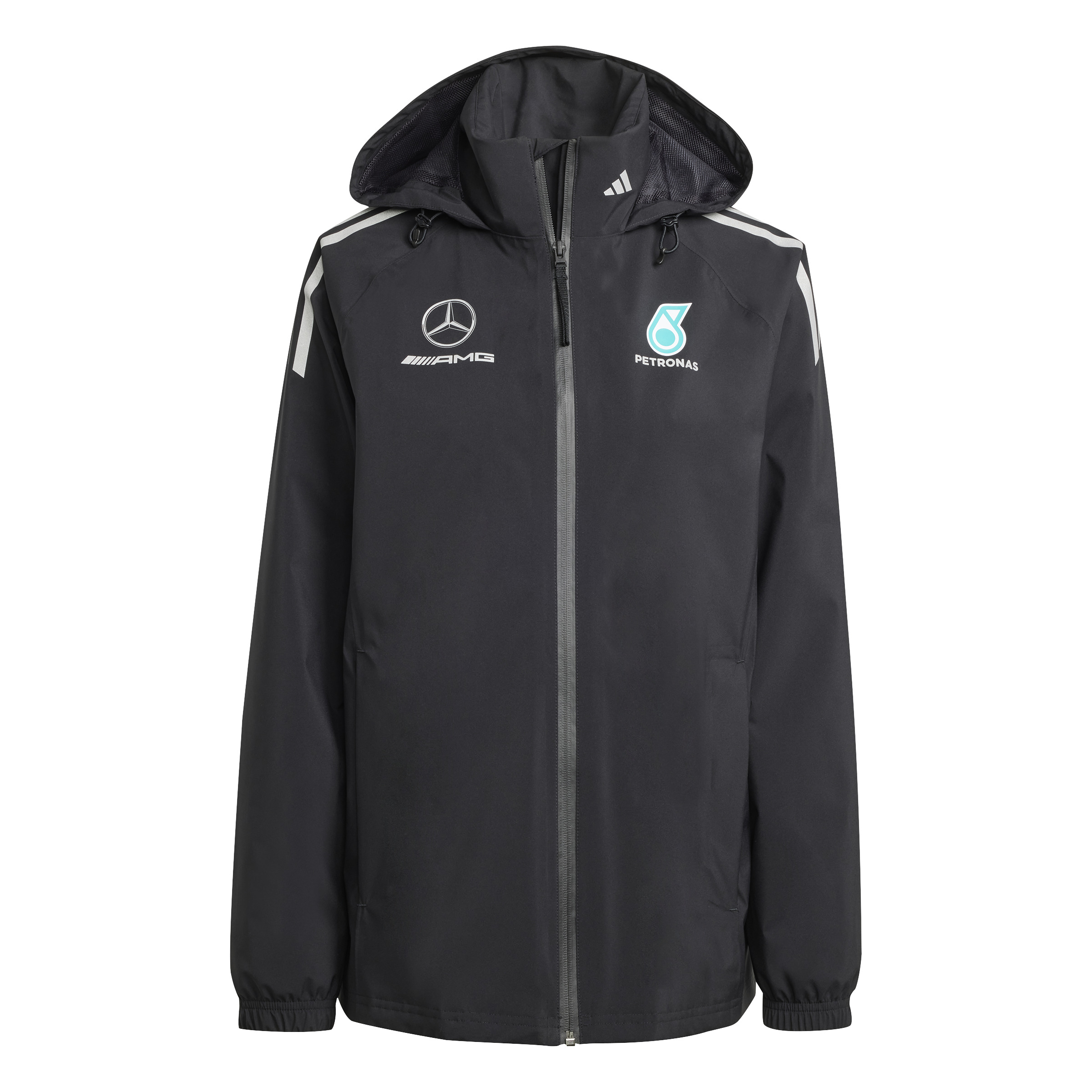 4068805331350 - Regenjacke mit Kapuze für Damen adidas Mercedes - AMG Petronas Formula One Team Mechanics