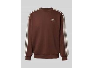 4068806806581 - Oversized Sweatshirt mit Label-Stitching