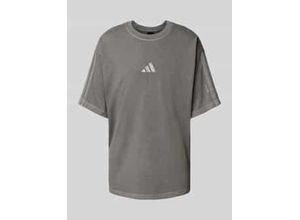 4068808585354 - Relaxed Fit T-Shirt mit Logo-Stitching 4068808585354 - Relaxed Fit T-Shirt mit Logo-Stitching