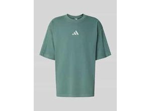 4068808592888 - T-Shirt mit Label-Stitching